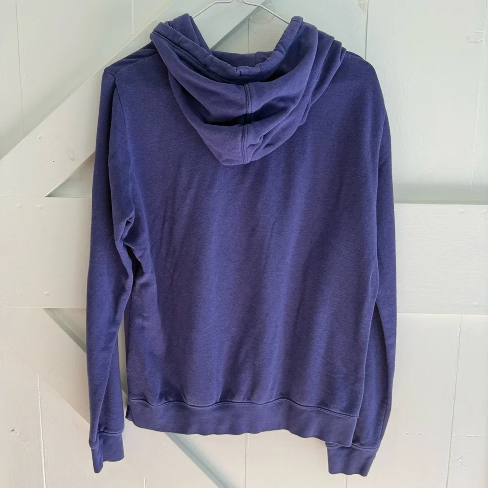 NIKE Sportswear Women's Funnel-neck Hoodie Mystic Navy Size Medium‎ Sweatshirt